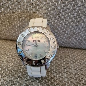Folli Follie White Elegant Watch